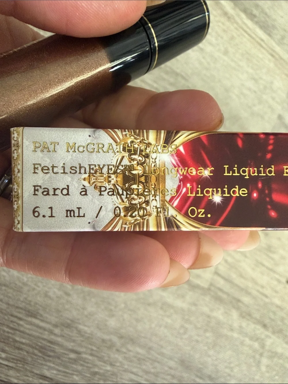 Pat McGrath Metallic Bronze Liquid Eyeshadow